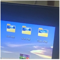 PowerPoint files on desktop